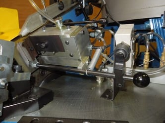 Interior of Warren WS-1000 on factory floor after refurbishing