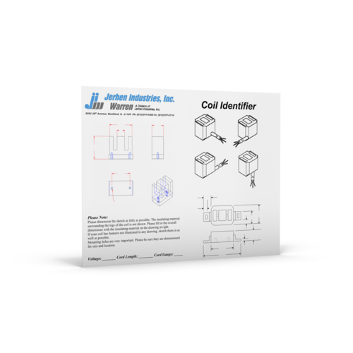 Jerhen Industries Coil Identifier Manual