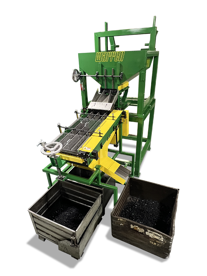 high-speed roll sorting multiple chutes super hopper pre-feeder